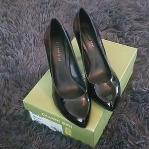 BLACK GIANNI BINI HEELS